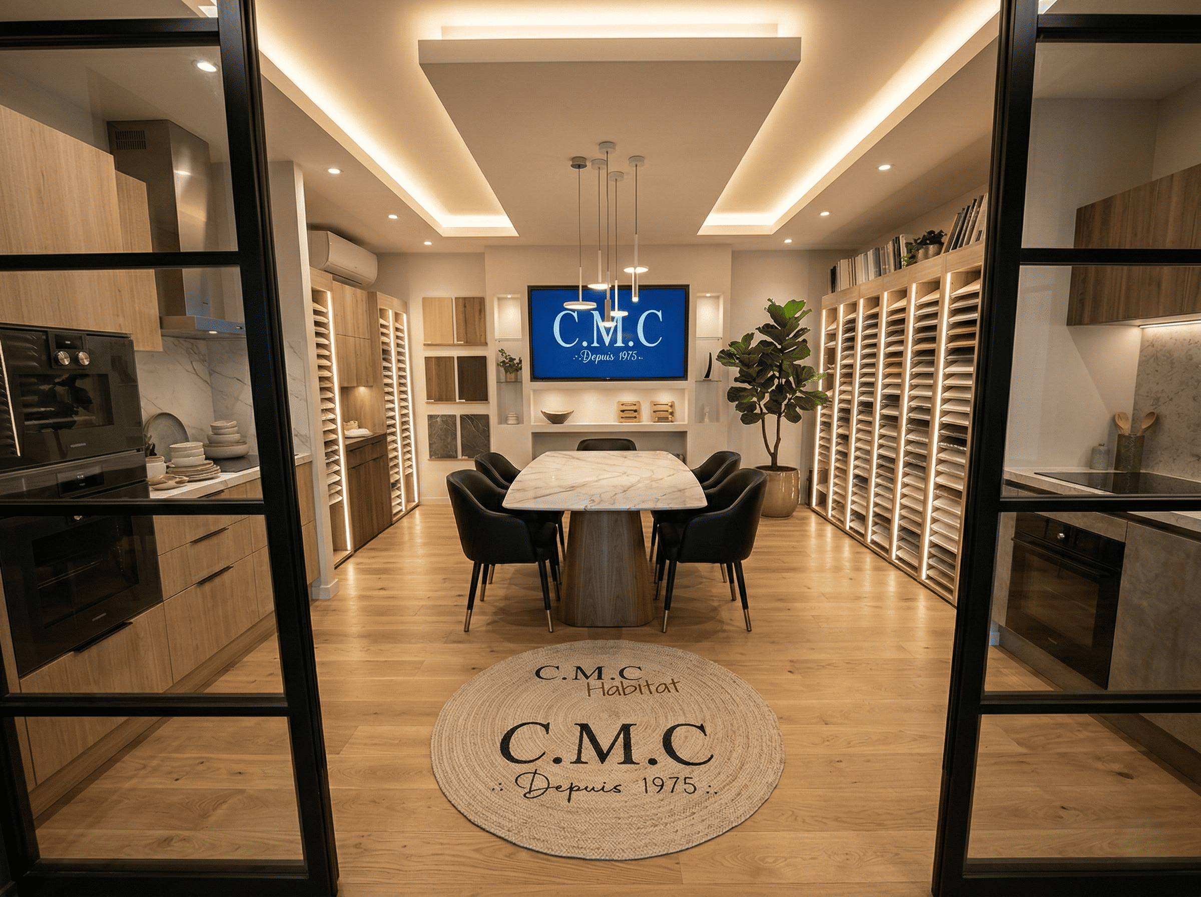 Showroom CMC Cuisine à Villeneuve-Loubet